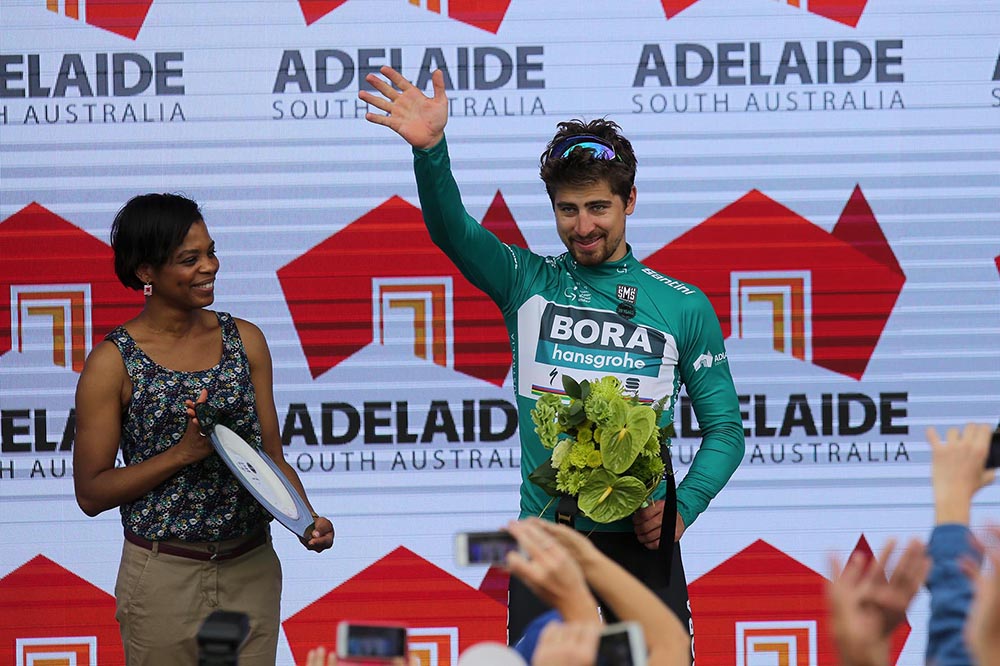 Sagan Podium Tour Down Under 2018