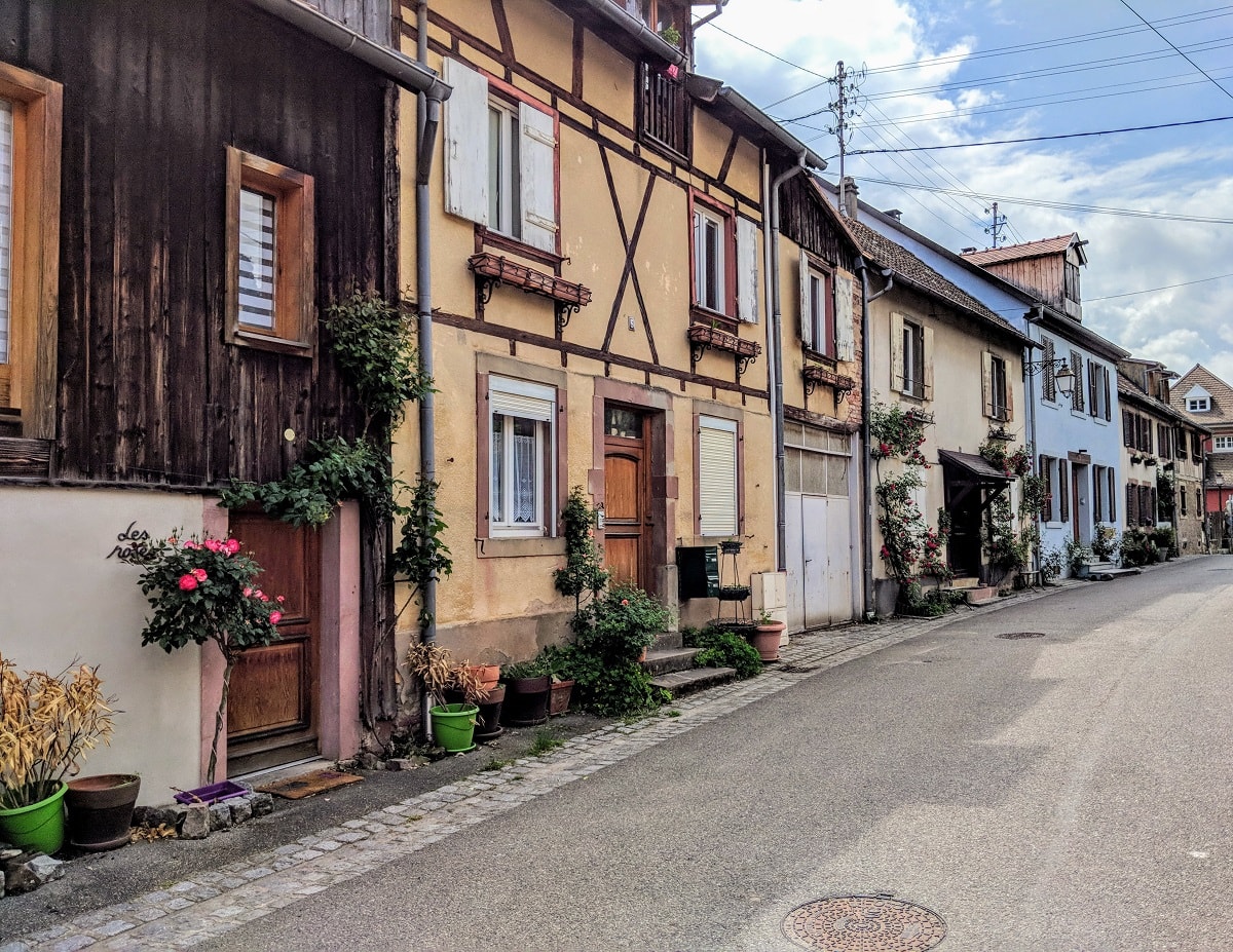 Coffee & Chainrings - Trainingstagebuch Vogesen Tag 3 - historisches Fachwerk