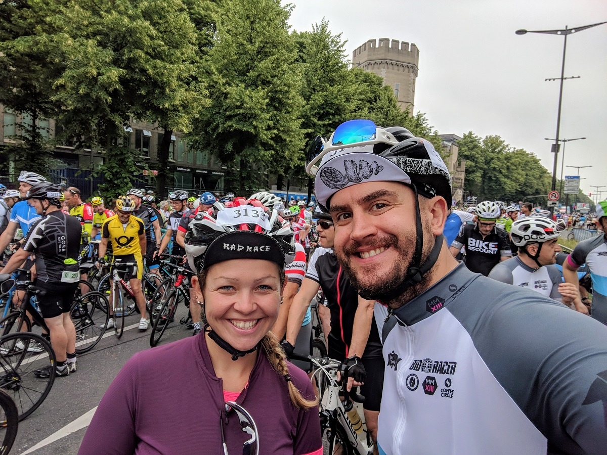 Rund um Köln Skoda Velodom 60 Coffee & Chainrings Jan und Maren Umsturzvegan und Ich hasse Laufen